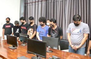 Enam Pelaku Judi Online Terbesar di Jawa Tengah Ditangkap.