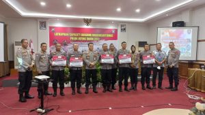 Piawai Kelola Aplikasi “Si Tangkas” Dalam Tangani Aduan Masyarakat, Anggota Polres Pati Raih Penghargaan