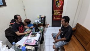 Bandar Togel Berhasil Diringkus Satreskrim Polsek Wedarijaksa Setelah Berusaha Kabur.