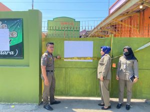 Kafe Koplak Disinyalir Tidak Mengantongi Ijin.