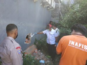 Alfamart Batangan Kebobolan Maling, Pelaku Bobol Tembok.