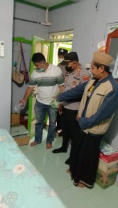 Diduga Tukang Bangunan di Ponpes Aziziyah Gondol 41 HP Santri.