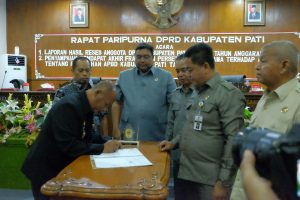 Rancangan Perubahan Anggaran APBD Kabupaten Pati TA 2022 Sudah Disetujui Henggar