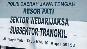 Polsubsektor Trangkil Dikukuhkan oleh Kapolda Jateng Bersama 14 Subsektor Lainya.