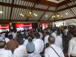 Ketua BPD se-kabupaten Pati Dapatkan Bimbingan Teknis (Bimtek) di Pendopo.