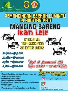 Kolaborasi Pemdes, BumDes, Karangtaruna Desa Plangitan Gelar Lomba Mancing