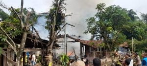 Rumah Limasan di Pucakwangi Ludes Dilalap Si Jago Merah dalam Sekejap.