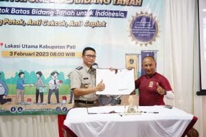 Kabupaten Pati Mendapat Kuota PTSL Tahun 2023 43 Ribu Bidang Tanah.