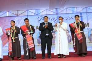 Bupati Samosir Hadiri Perayaan Ekaristi dan Tahbisan Imam