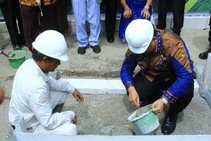 Bupati Samosir Teken Prasasti Ground Breaking Pembangunan Labersa Hotel & Convention Center Samosir