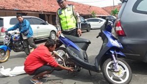 Satlantas Polresta Pati Laksanakan Giat Standarisasi Knalpot Brong