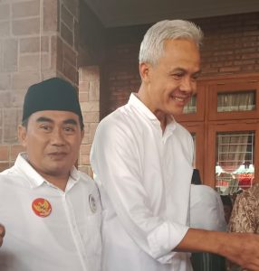 Team Dukung Ganjar Pranowo Presiden Ke8 Hadiri Acara Open House.