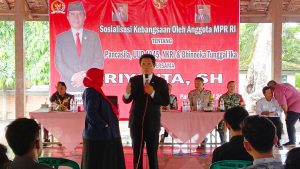 Riyanta, S.H Sosialisasikan 4 Pilar Kebangsaan di Genuk Kemiri