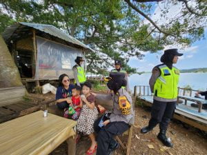 Ratusan Polisi Dikerahkan di Sejumlah Lokasi Tempat Wisata di Pati