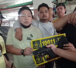 Koboi di Tol Pukul dan Maki Serta Todongkan Pistol Diborgol Polisi