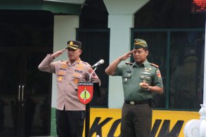 Sinergitas TNI-Polri Tak Tergoyahkan, Dandim 0718 : Kami Saudara Kandung