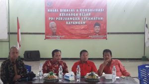 PAC PDI Perjuangan Kecamatan Batangan Pati Adakan Rapat Konsolidasi Sekalian Halal Bihalal