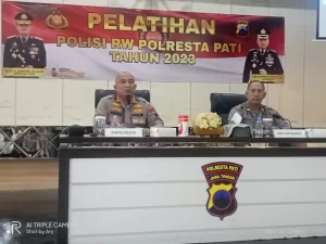 Dekatkan Diri dengan Rakyat, Polresta Pati Terjunkan 602 Personel  Polisi RW