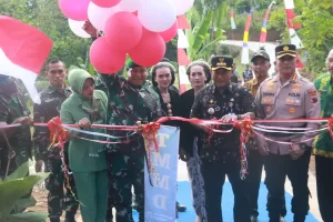 Dandim Pati Tutup Program TMMD Sengkuyung Tahap I Tahun 2023