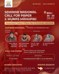 Firman Wijaya Terpilih Jadi Ketua Umum MAHUPIKI Gantikan Yenti Garnasih