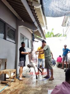 Rayakan Idul Adha 1444H, Lapas Pati Potong Hewan Qurban