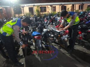 Detik-detik Aksi Balap Liar di JLS Pati Diciduk Polisi