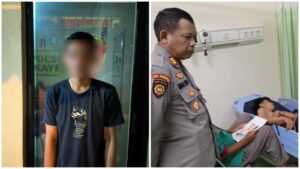 Pembacokan TKP Dekat Kolam Renang Banyu Kencono Kayen, Pelaku Dibekuk Polisi