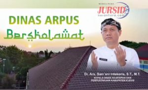 Sam’ani Intakoris Beri Arahan Untuk Kemajuan Arpusda Kudus sekalian Ngalap Berkah Jum’at Bersholawat