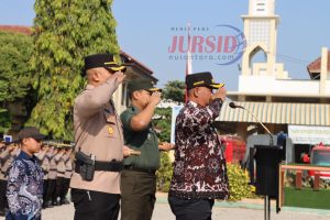 Tiga Pilar Pimpin Apel Gelar Pasukan Kesiapsiagaan Karhutla di Mapolresta Pati