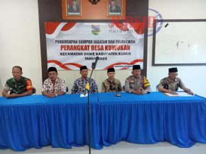 Pengucapan Sumpah Jabatan Dan Pelantikan Perangkat Desa Kuwukan Kudus Resmi Dilantik Kades