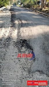 Pengaspalan Jalan Wukirsari Tambakromo Terkesan Asal Jadi