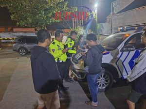 Satlantas Polresta Pati Tindak  Pelaku Balap Liar dan Knalpot Brong