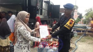 SATBRIMOB POLDA Jateng Peduli Warga Terdampak Kekeringan di Pati