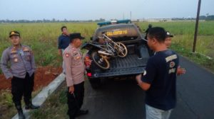 Polsek Pati Bubarkan Aksi Balap Liar di Jalan Alternatif Pati – Juwana  Desa Tambaharjo