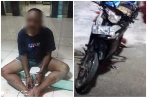 Nyaris Diamuk Massa, Pelaku Curanmor Berhasil Diamankan Polsek Gabus