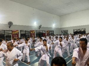 Tingkatkan Kemampuan Bela Diri, Petugas Pemasyarakatan Eks Karesidenan Pati Berlatih Kempo