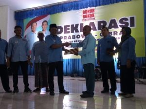 Ratusan Buruh di Kudus Deklarasikan Prabowo-Gibran Menang Dalam Pilpres 2024