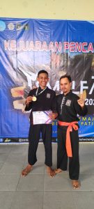 Ridho Kembali Raih Medali Emas Dalam Kejuaraan Pencak Silat SMALFA CUP 