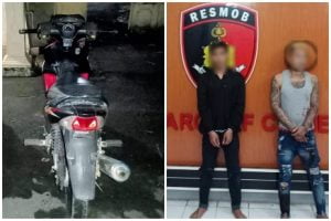 Dua Pelaku Curanmor TKP Sawah Desa Wonorejo Berhasil Ditangkap Polsek Tlogowungu