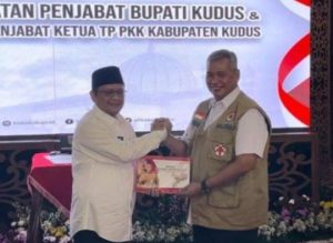 Serah Terima Jabatan Pj. Bupati Kudus, Muhammad Hasan Habibie Bismillah Siap Jalankan Amanah