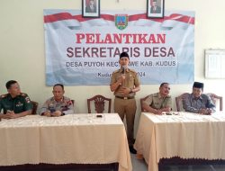 Perangkat Desa Puyoh Kudus Lengkap, Kades Berharap Pelayanan Prima Dan Jadi Desa Wisata