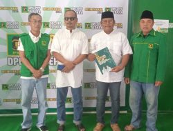 Jelang Pilkada 2024, Aklis Junaidi Daftarkan Bacabub Jepara Lewat DPC PPP dan PDI Perjuangan