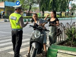 Gelar Razia Knalpot Brong, Satlantas Polresta Pati Tilang 39 Pelanggar