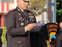Kapolresta Pati Pimpin Upacara Hari Kebangkitan Nasional, Sampaikan Amanat Kemenkominfo RI