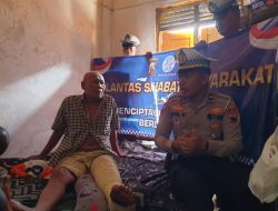 Satlantas Polresta Pati Kunjungi Para Korban Laka Lantas