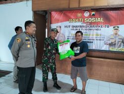 HUT Bhayangkara ke-78 : Polsek Tlogowungu Gelar Bhaksos Pengobatan Massal
