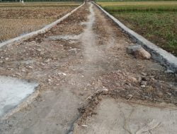 Proyek Acak adul di Desa Karas Kepoh Pancur