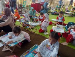 Ratusan Anak Paud/TK Ikuti Lomba Mewarnai Tingkat Kabupaten Kudus Dalam Potensi Desa Wisata Janggalan