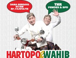 Hartopo-Mawahib Tegaskan Progam TKGS Guru Swasta Perbulan 1 Juta, RT/RW 16 Juta dan THR Pemdes dan BPD