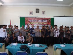 Gelar Jumat Curhat, Kapolresta Pati Berbaur Dengan Warga Kecamatan Pucakwangi
